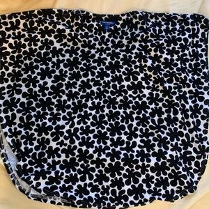 Marimekko for Target Black and White Kaftan Coverup Top